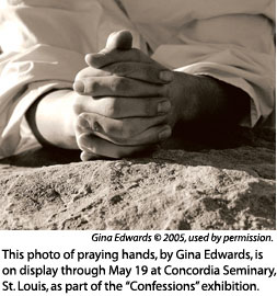 praying hands photo