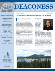 deaconess newsletter