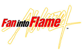 fan into flame logo