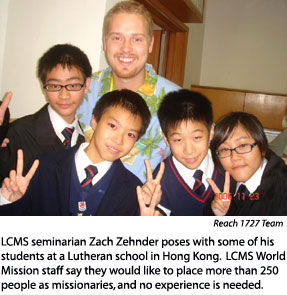 missionaries zach