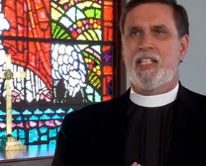 The Rev. William M. Cwirla, convention essayist and pastor at Holy Trinity Lutheran Church, Hacienda Heights, Calif., talks about the significance of Baptism in the pre-convention welcome video, now available online. (LCMS Communications)