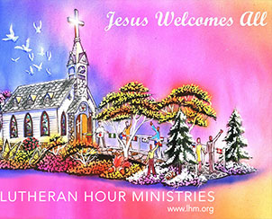 A drawing of the Lutheran Hour Ministries float that will be featured in the 2014 Tournament of Roses Parade. (Lutheran Hour Ministries)