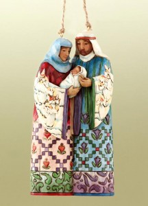 The Heartwood Creek Holy Family ornament ($9.99, item no. 361670WEB) is among more than 80 Christ-centered Christmas gifts that may be ordered online from Concordia Publishing House.