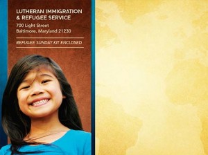 The free resource kit from Lutheran Immigration and Refugee Service includes suggestions for worship, a discussion activity, a poster and a bulletin insert.