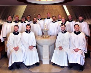 The 2013-14 Kantorei, composed of seminarians from Concordia Theological Seminary, Fort Wayne, Ind., will offer a service of Easter Evening Prayer at congregations in Michigan and Indiana April 23–27.  (Concordia Theological Seminary)