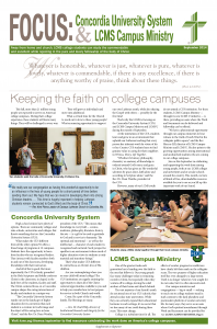 Concordia University System and LCMSU Campus Ministry