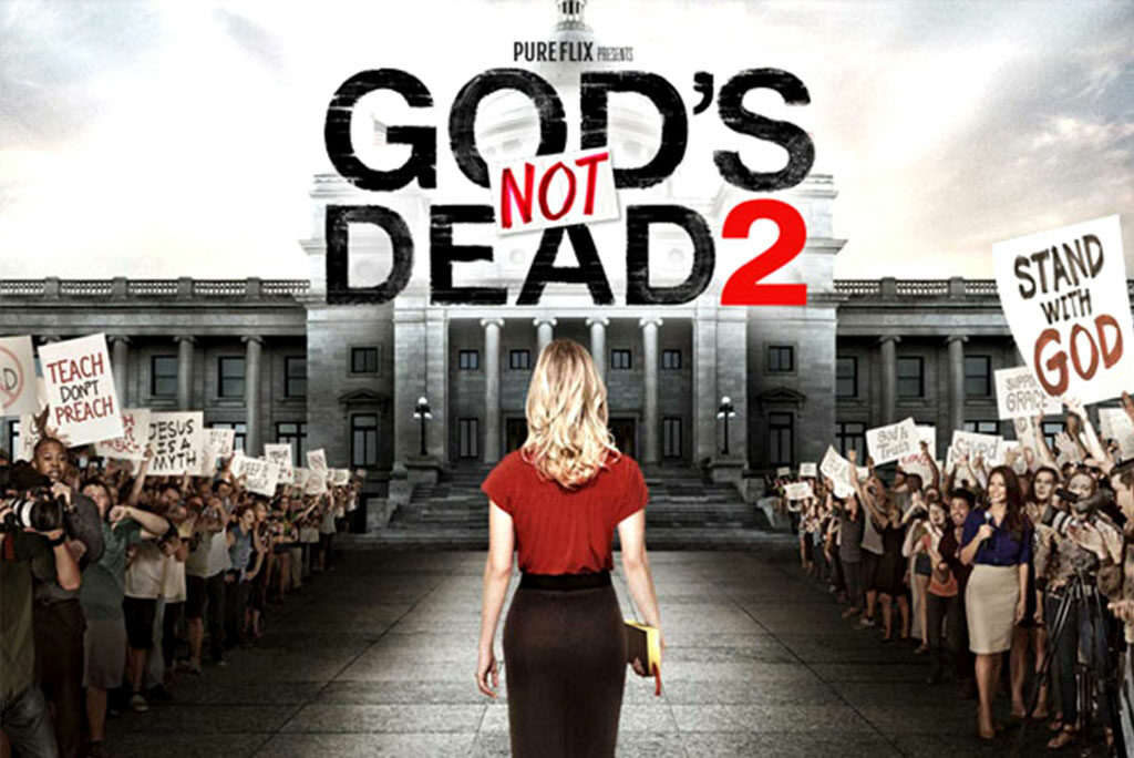 While "God's Not Dead 2" deals with a serious topic — the persecution of Christians within the increasingly volatile arena of public discourse — it is not a serious or particularly good film, writes reviewer Ted Giese.