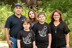 The Lopez family is relocating from California to Brownsville, Texas, on the Mexican border. From left are the Rev. Dr. Antonio J. Lopez, Antonio Roman, Emilia, Marcos and Rebecca. (Courtesy of Lopez family)