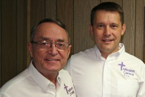 Gary Thies, left, and the Rev. Dr. Brent Smith