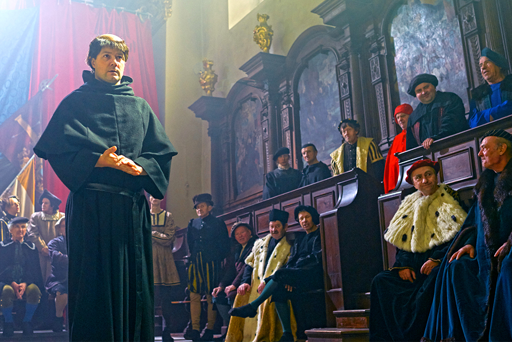 martin luther on trial