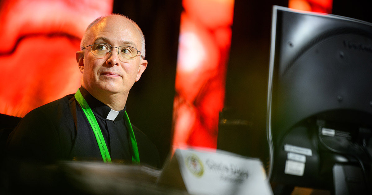 The Rev. Dr. John W. Sias was elected to his third term as LCMS secretary on July 31 in Milwaukee. (LCMS/Erik M. Lunsford)