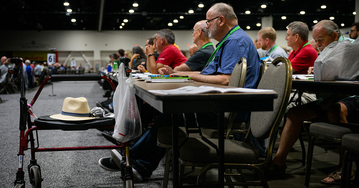 During the last two days of business at the 68th Regular Convention of The Lutheran Church—Missouri Synod, delegates elected members to the board of regents for each of the Concordias. (LCMS/Erik M. Lunsford)