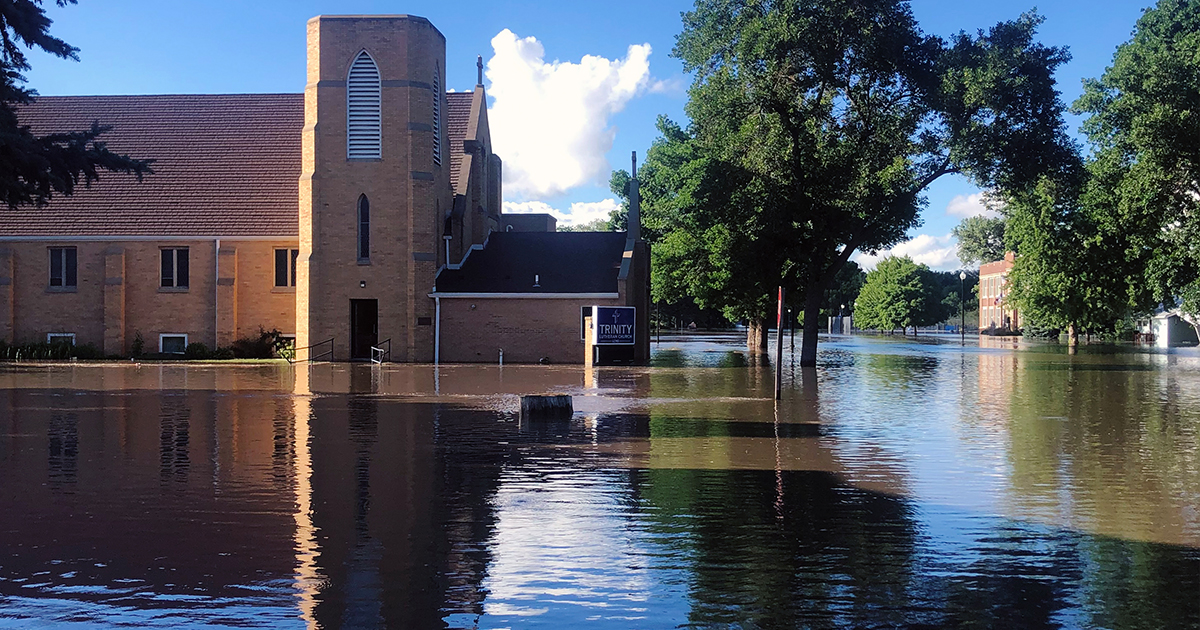 Three LCMS congregations hit by flooding in Iowa